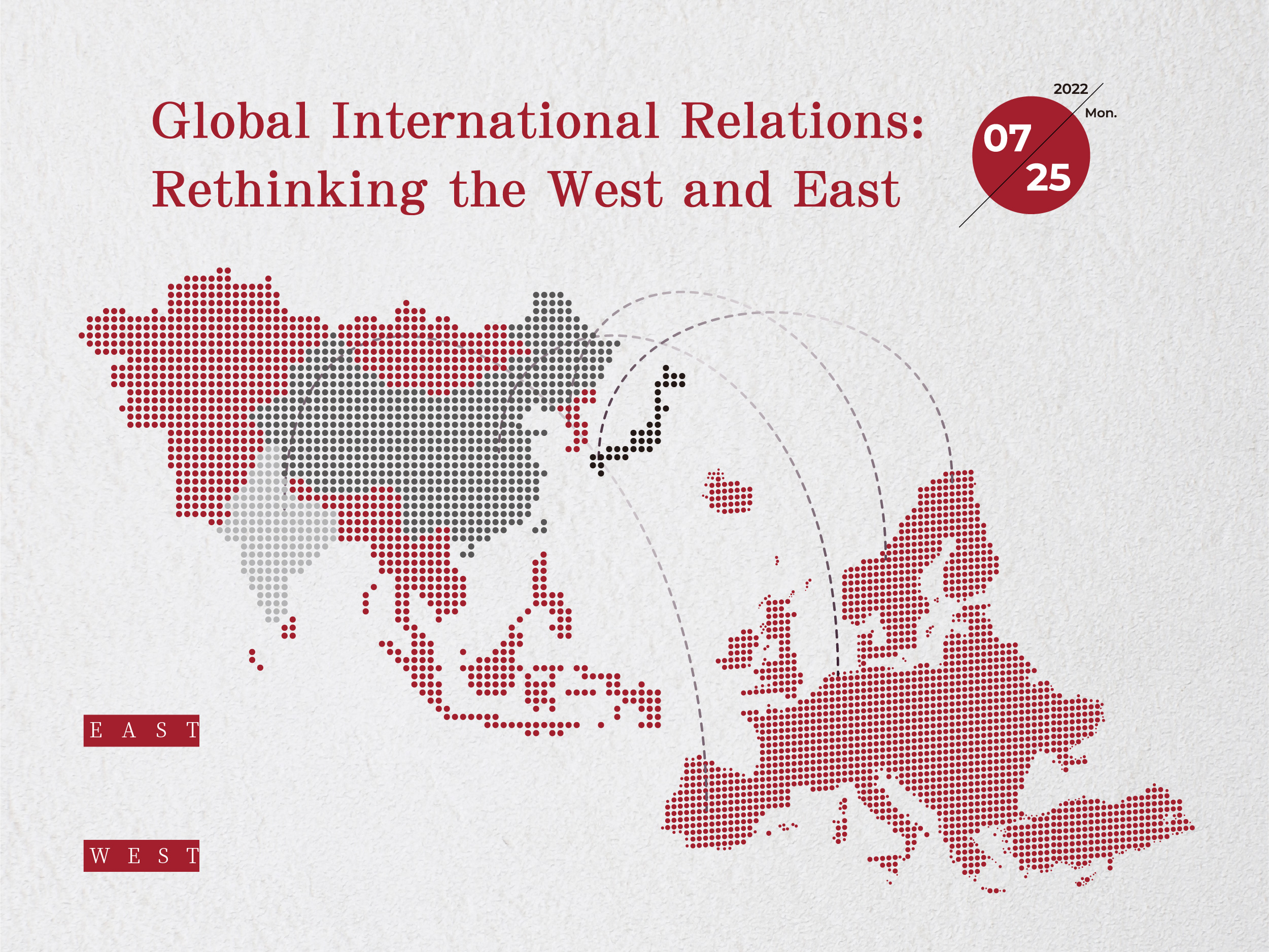 東西方論壇「Global International Relations: Rethinking the West and East」